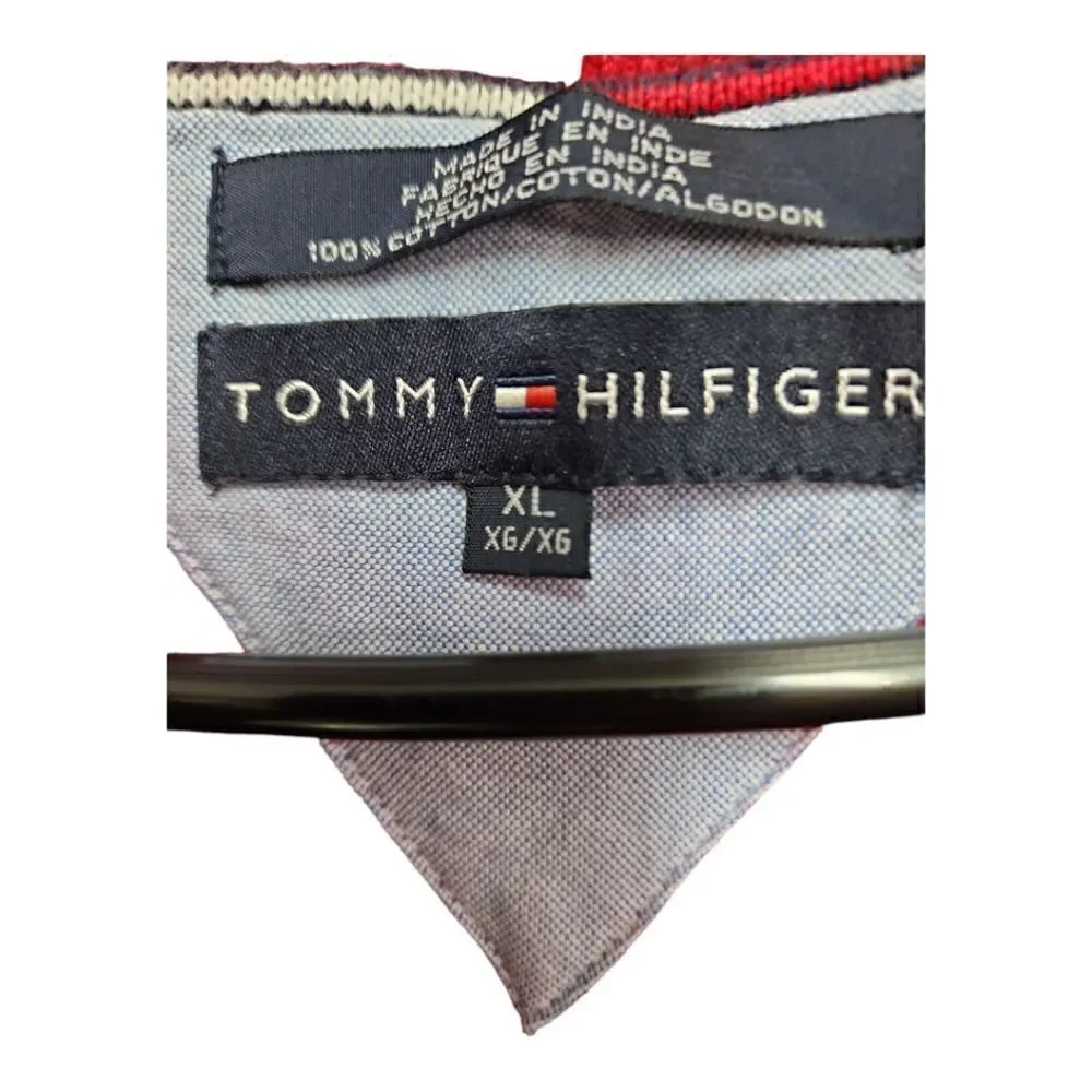 204 - Vintage Tommy Hilfiger V-neck Sweater Vest - XL - like new